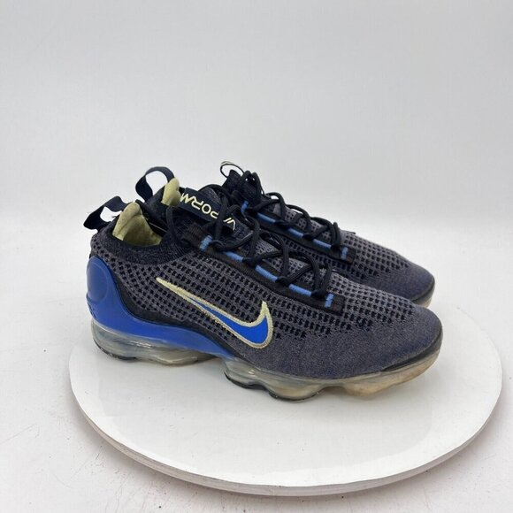 Nike Air VaporMax Youth Size 6Y Women 7.5  DB1550-401 Obsidian Lemon Twist Shoes - Picture 4 of 13